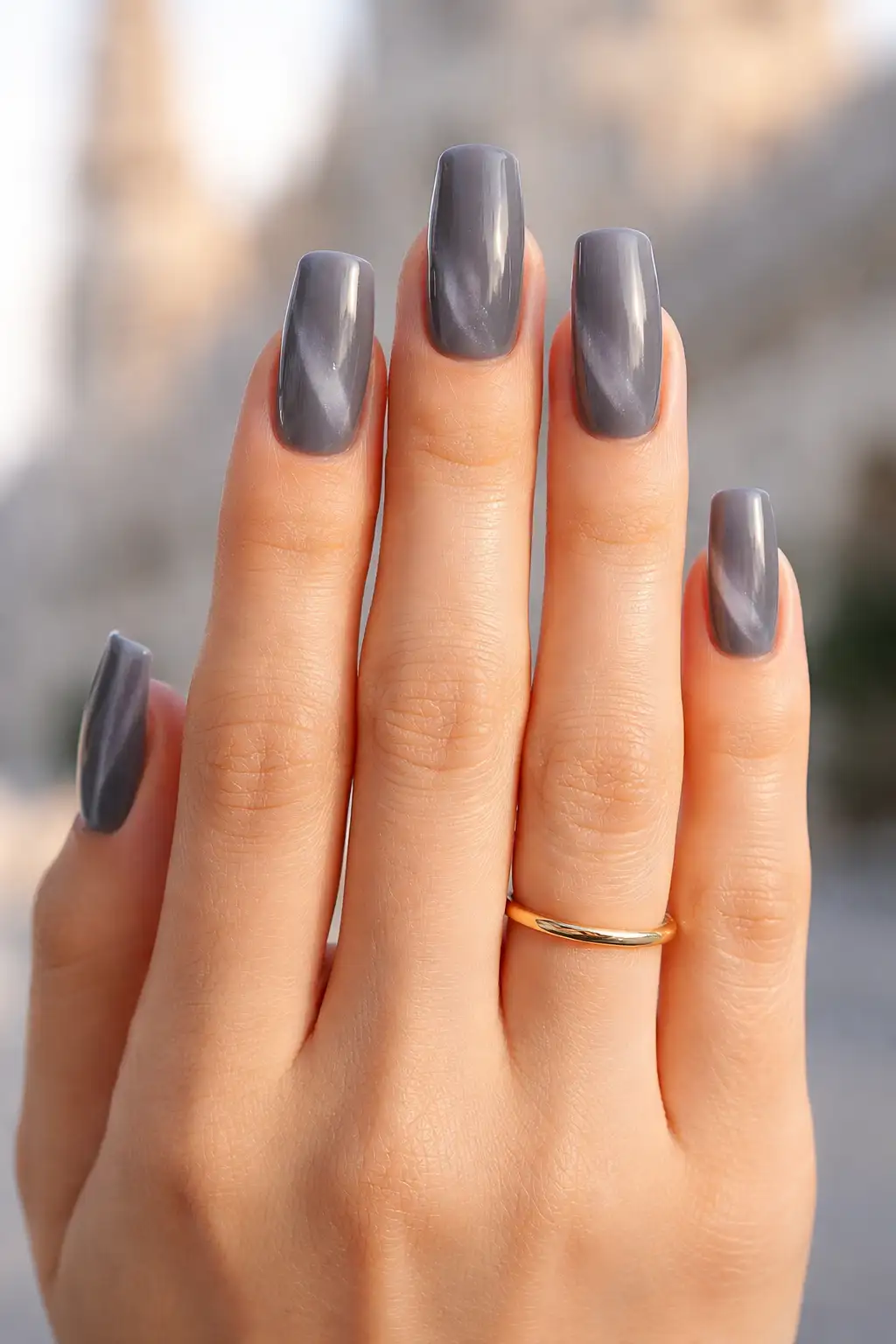 Grad Grey Velvet