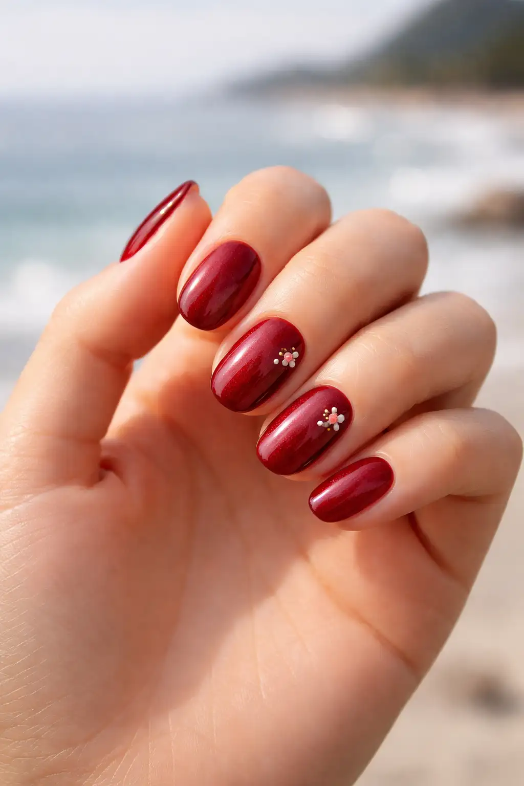 Pearl Red Bloom