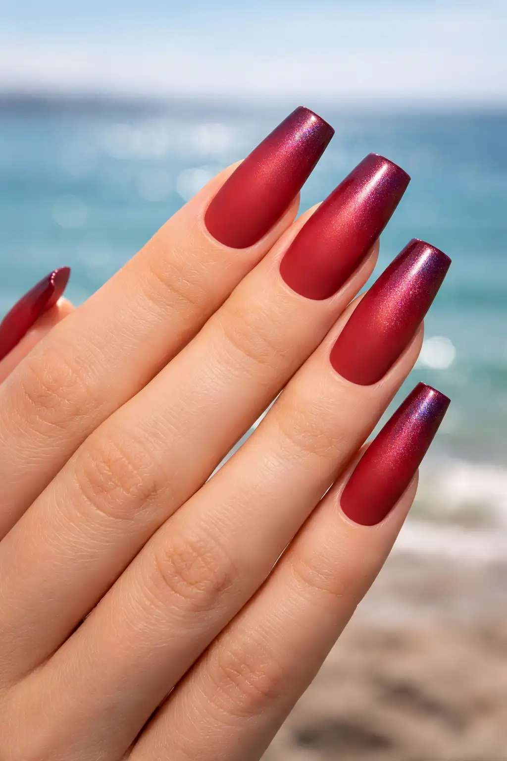 Crimson Sea Glow