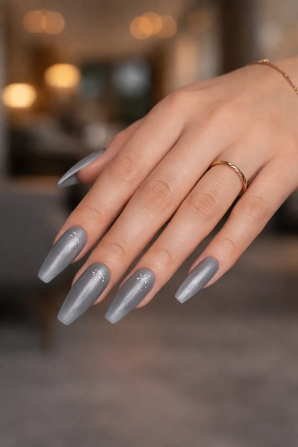 Cool Grey Velvet