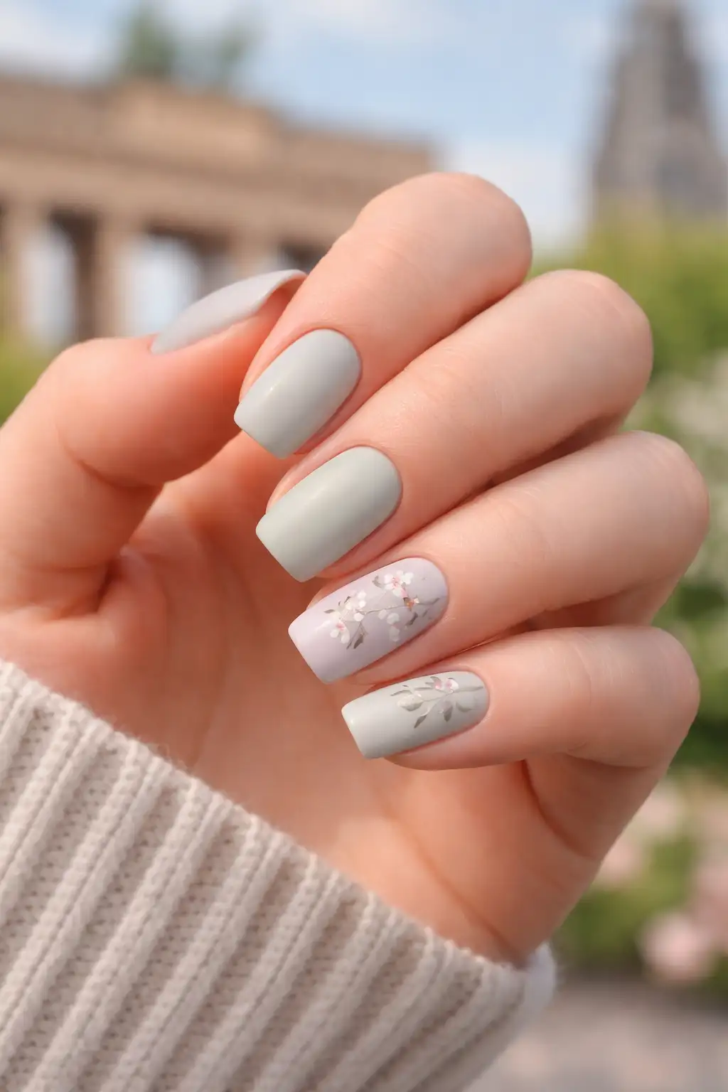 Spring Grey Bloom