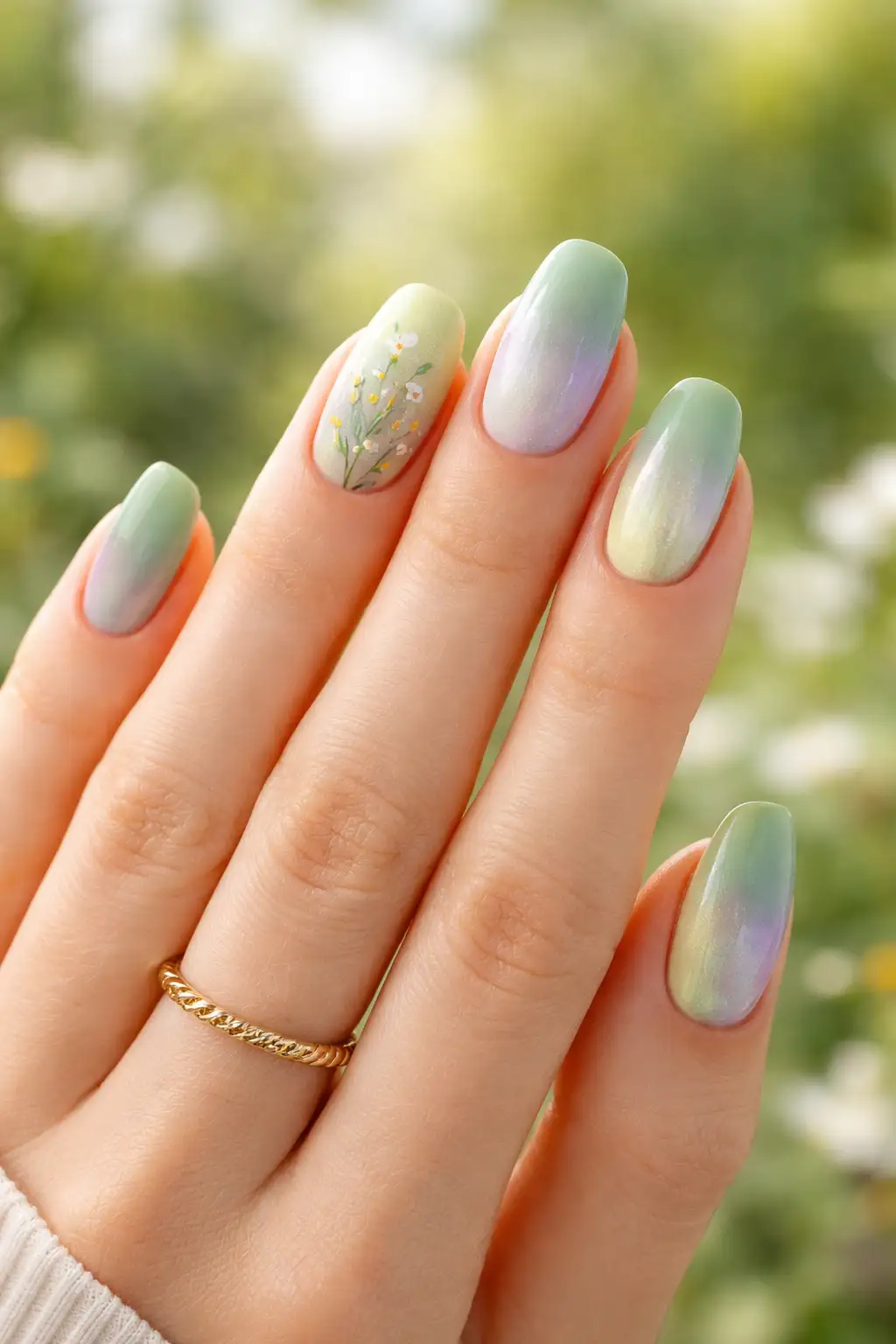 Spring Green Aura