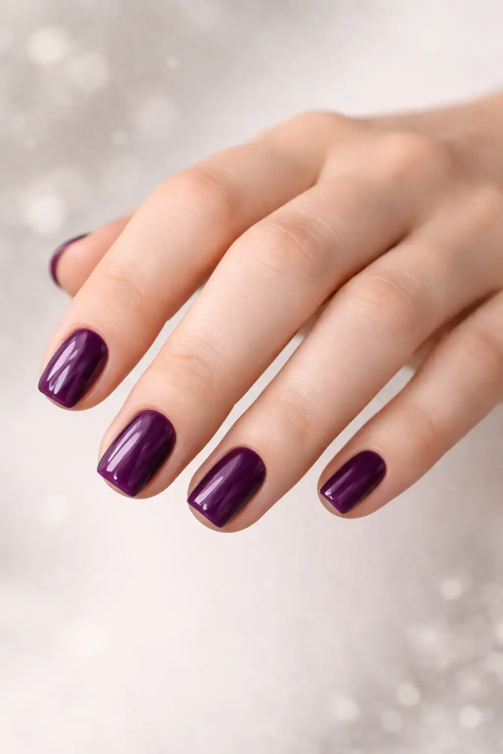 Plum Gloss Square