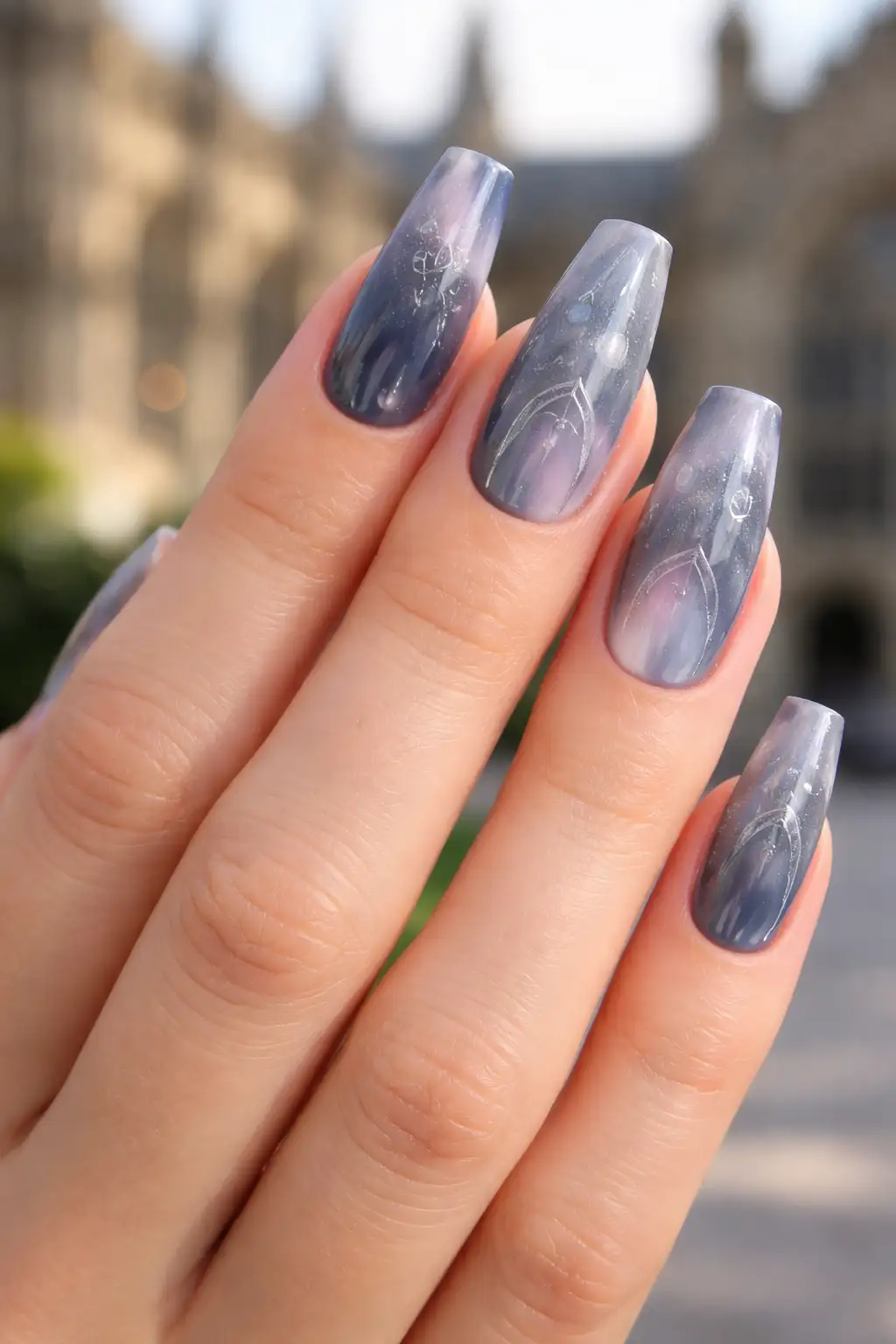 Grey Glass Velvet
