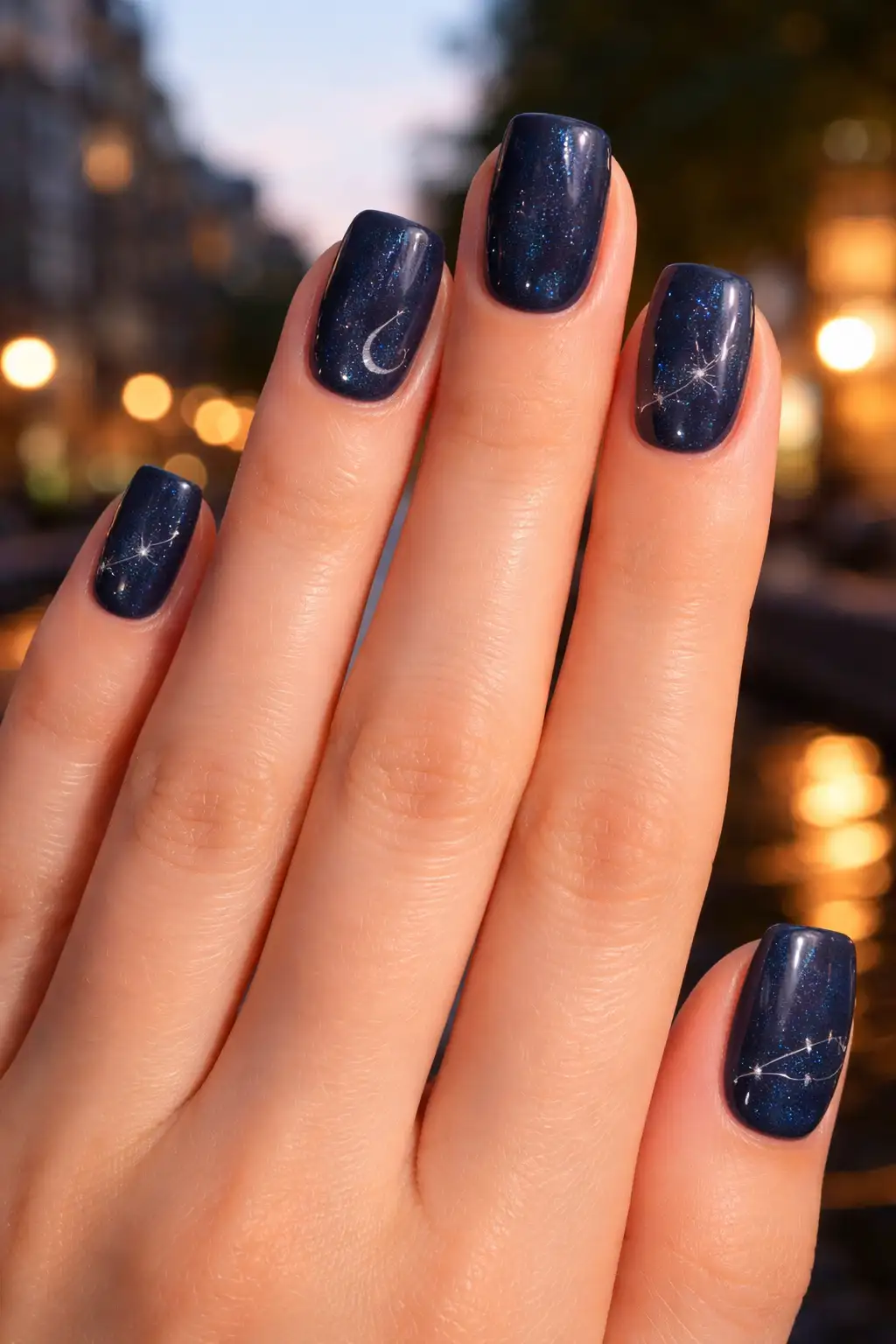 Cancer Night Blue