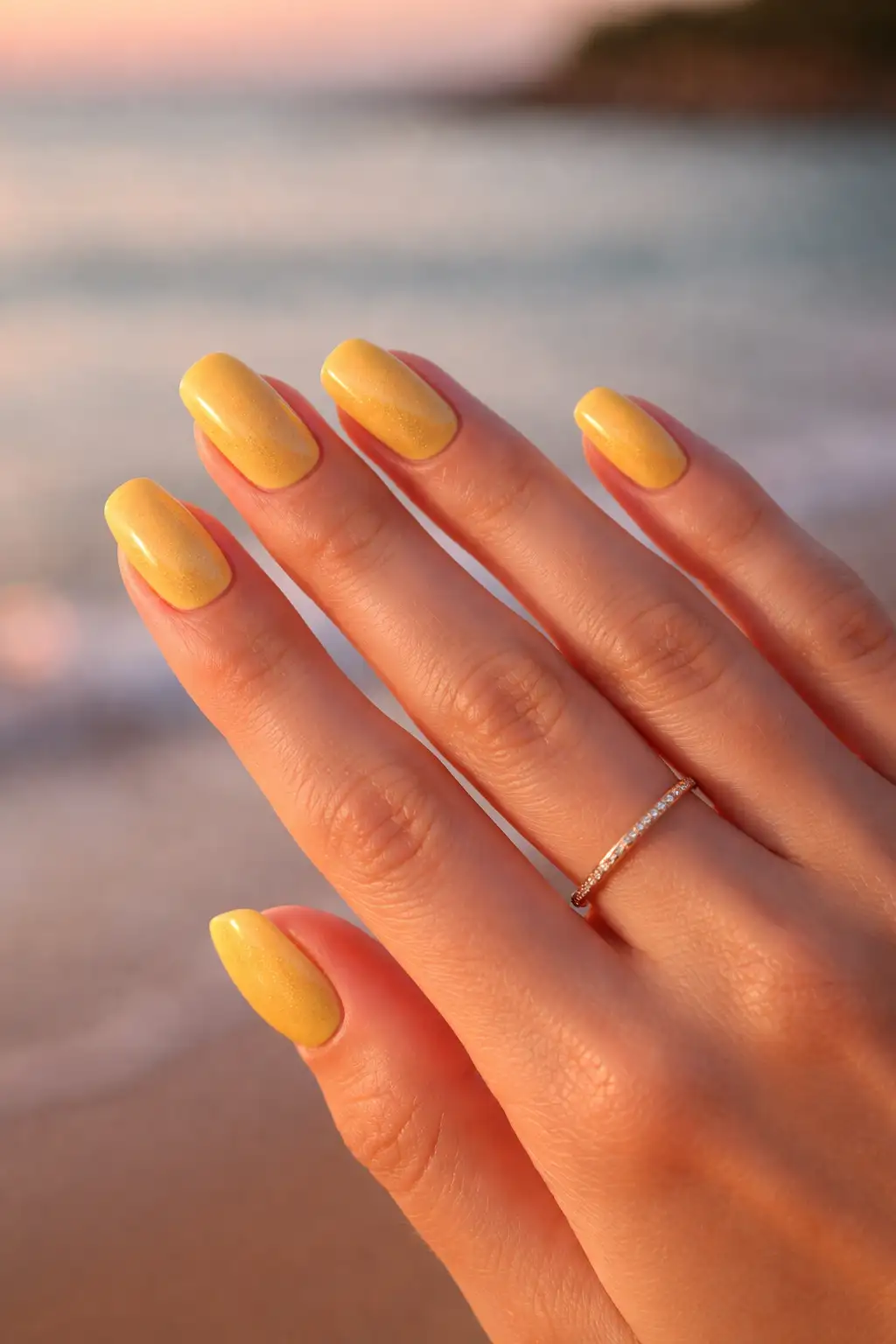 Saffron Sea Glow