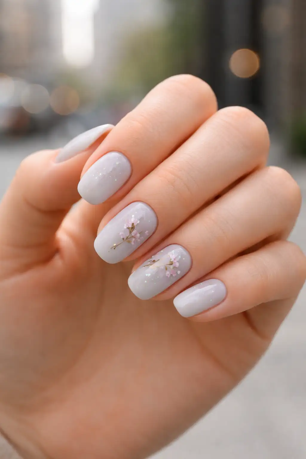Spring Grey Bloom