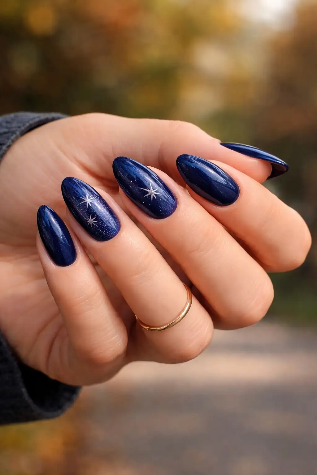 Blue Study Velvet