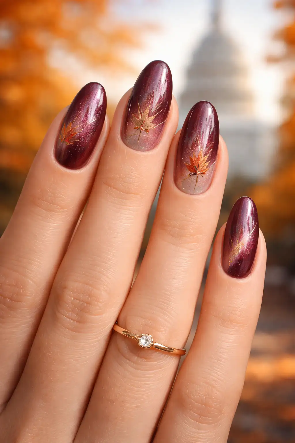 Autumn Birthday Red