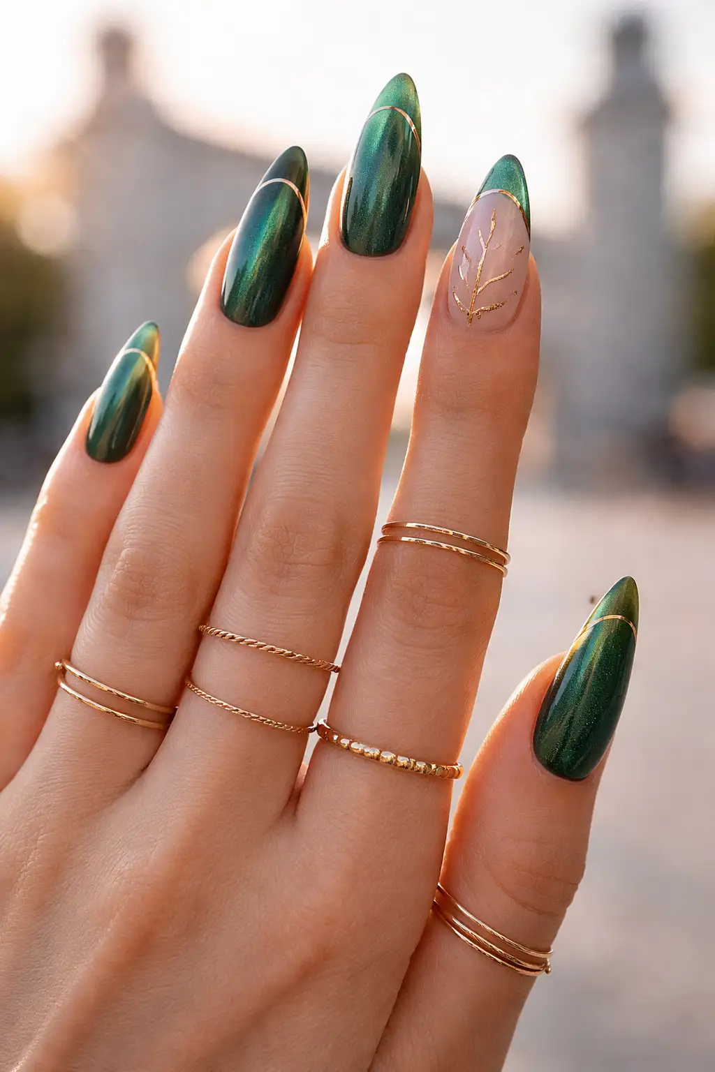 Emerald Holo Tips