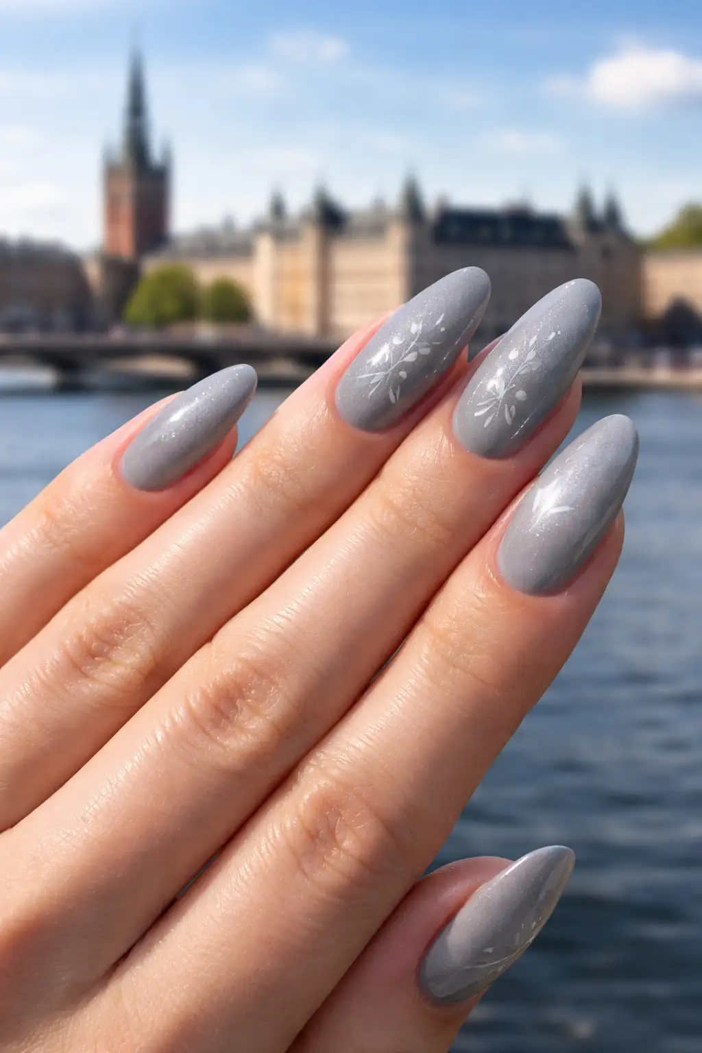 Spring Grey Velvet