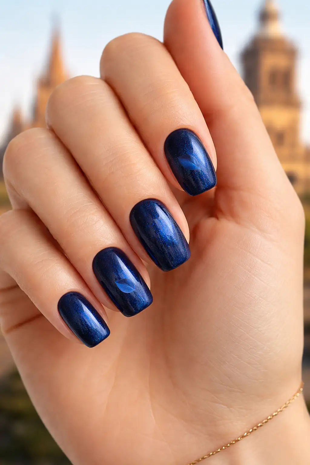 Blue Autumn Velvet