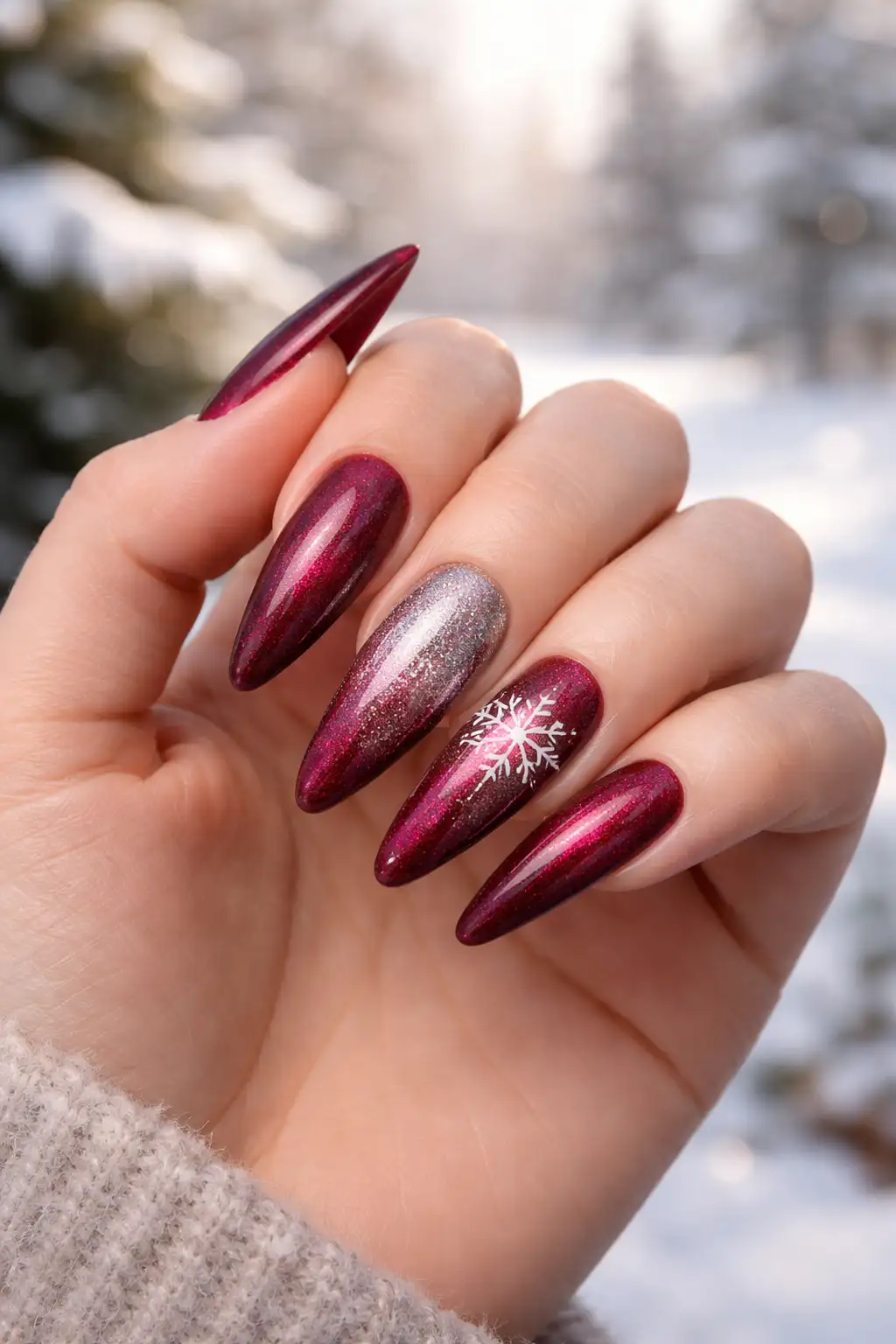 Winter Velvet Red