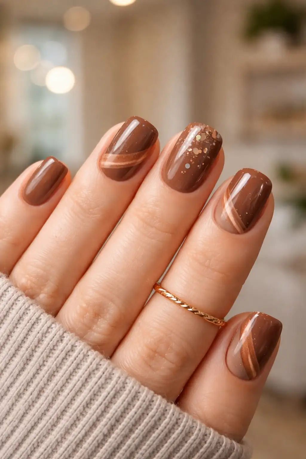 Bronze Confetti