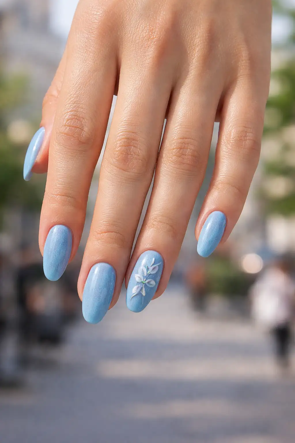 Spring Blue Velvet