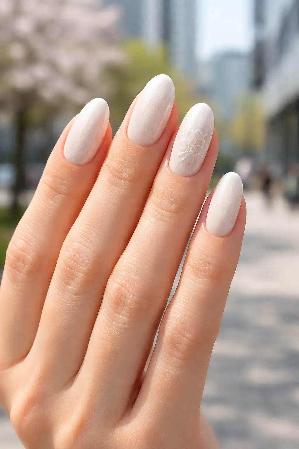 Spring Pearl White