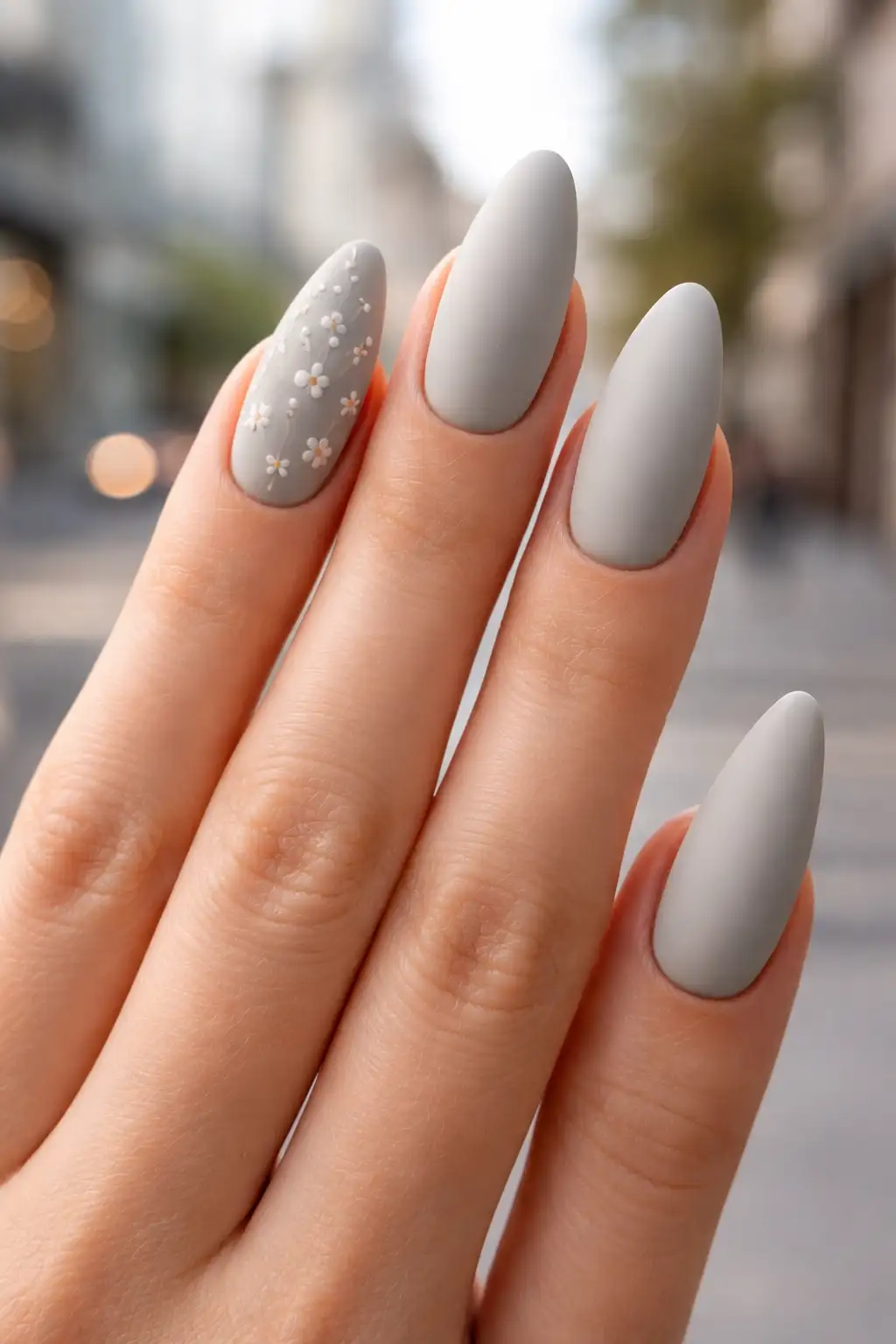 Spring Grey Blooms