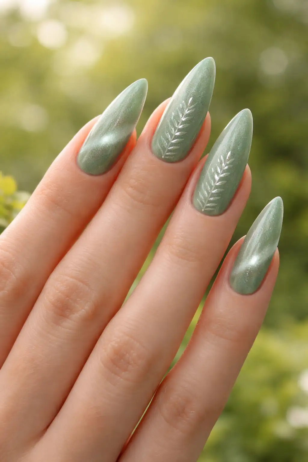 Spring Fern Velvet
