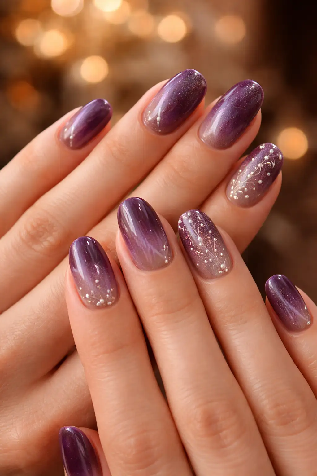 Plum Velvet Pearl