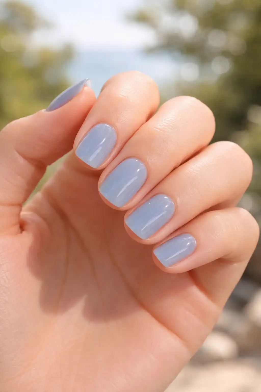 Aegean Sheer Blue