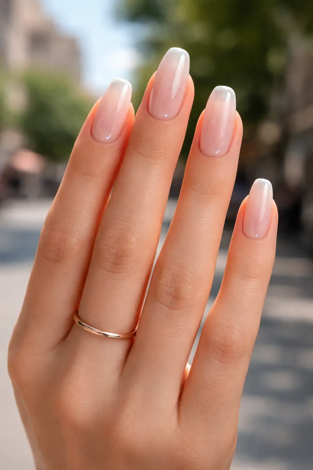 Summer Blush Veil
