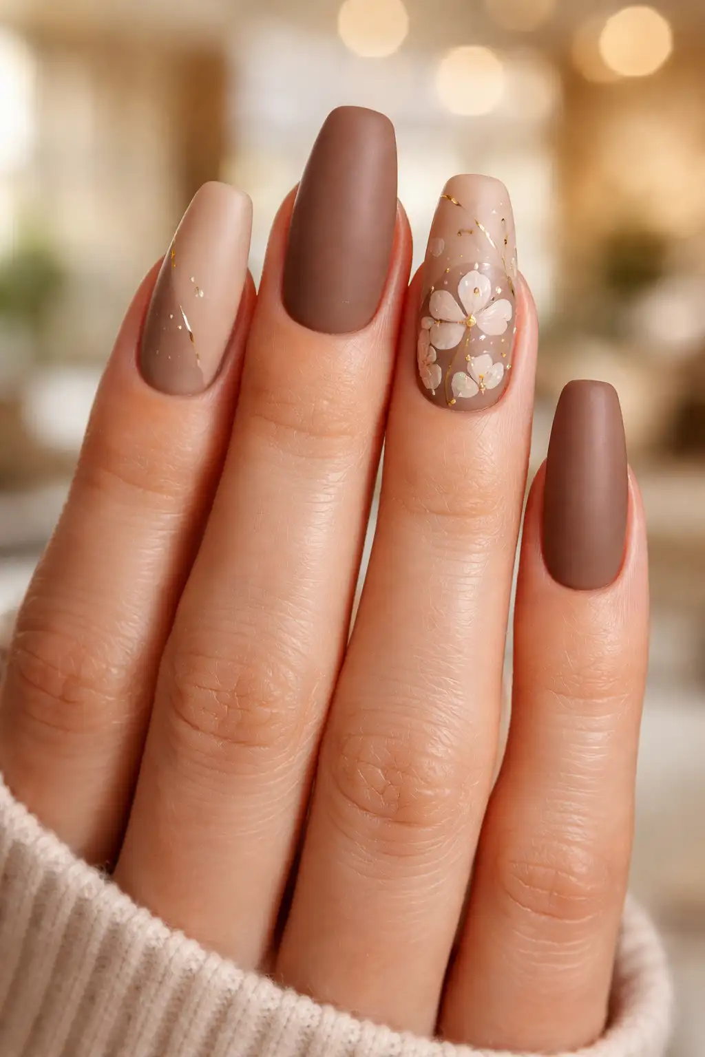Spring Mocha Bloom