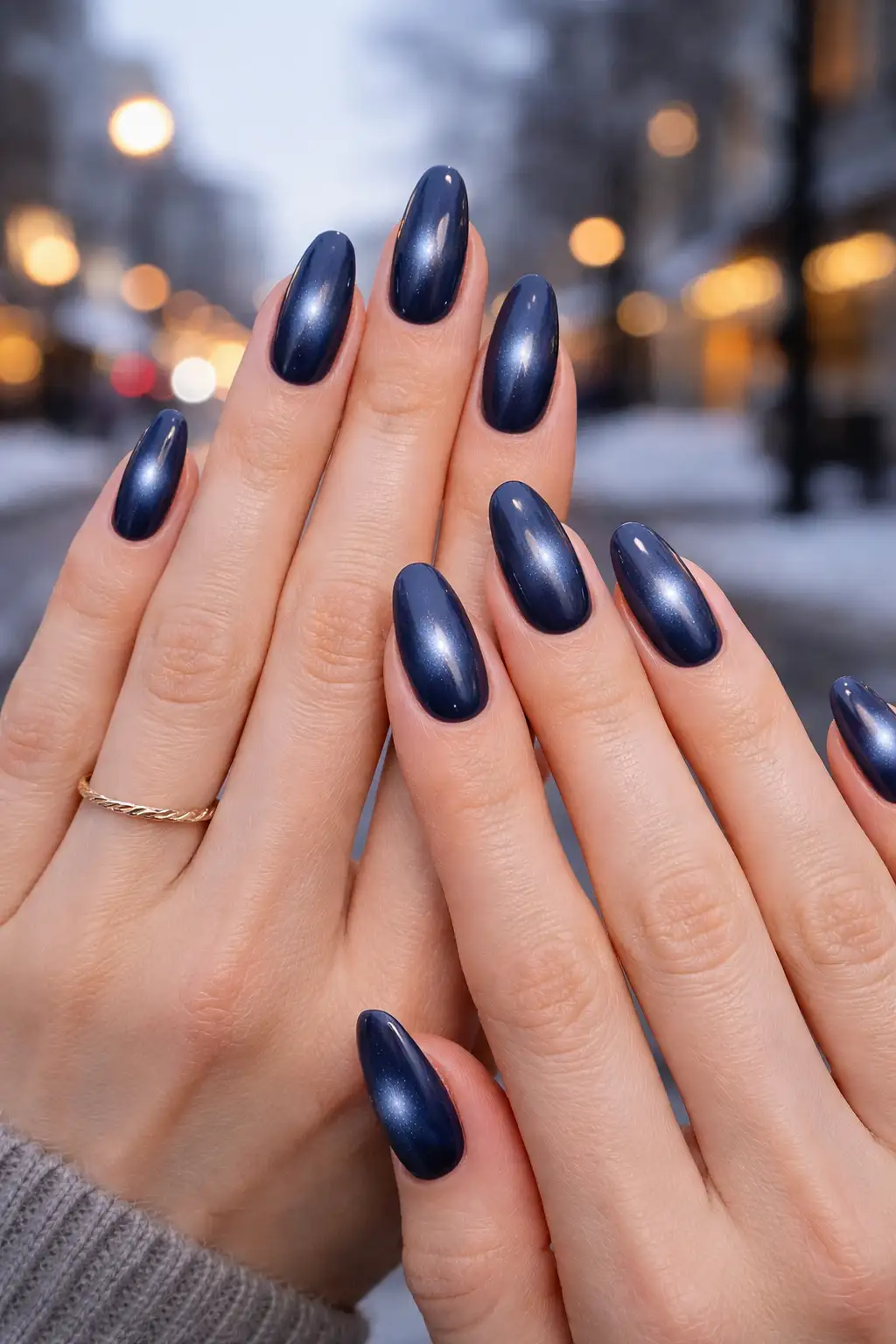 Frosted Navy