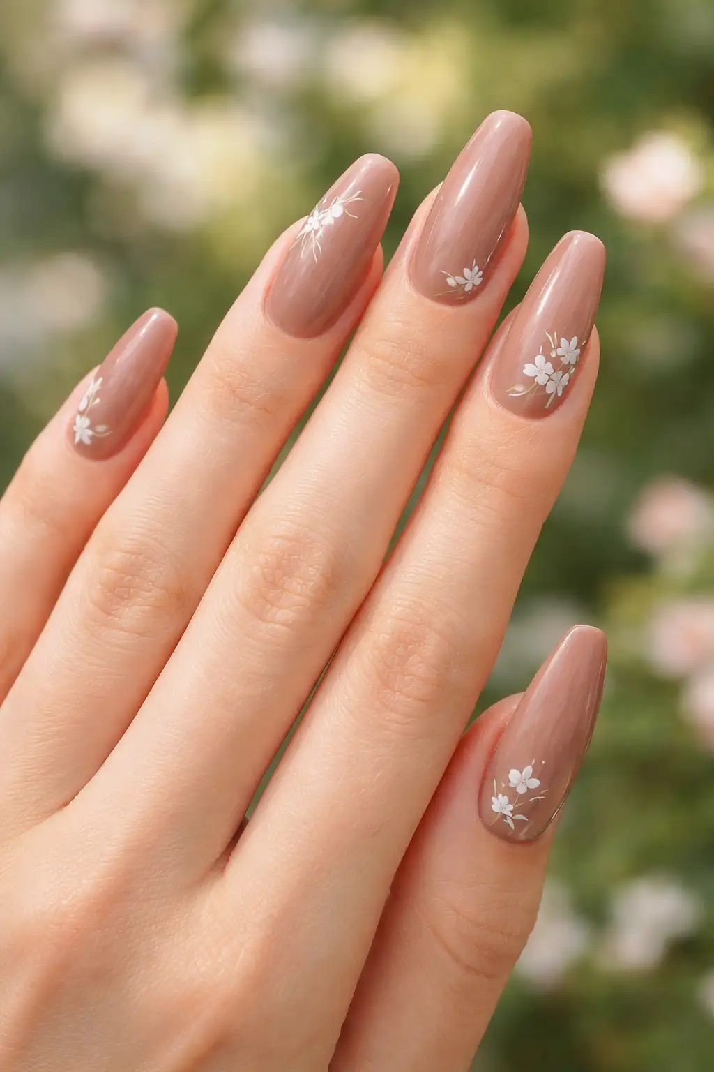 Spring Mocha Petals